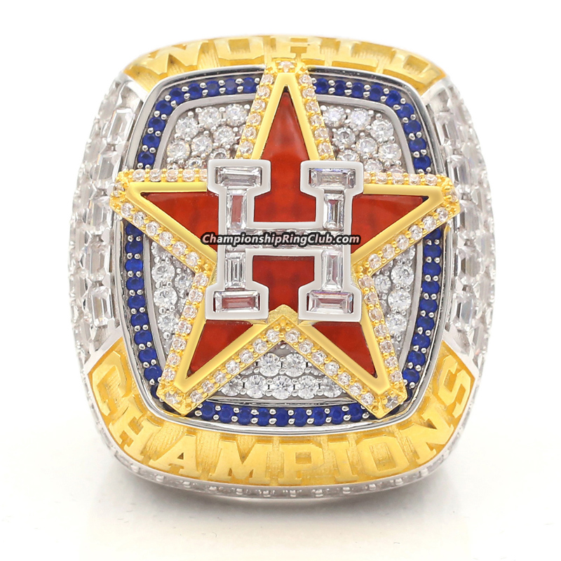 2022 Houston Astros World Series Championship Ring/Pendant(C.Z. Logo/Premium)